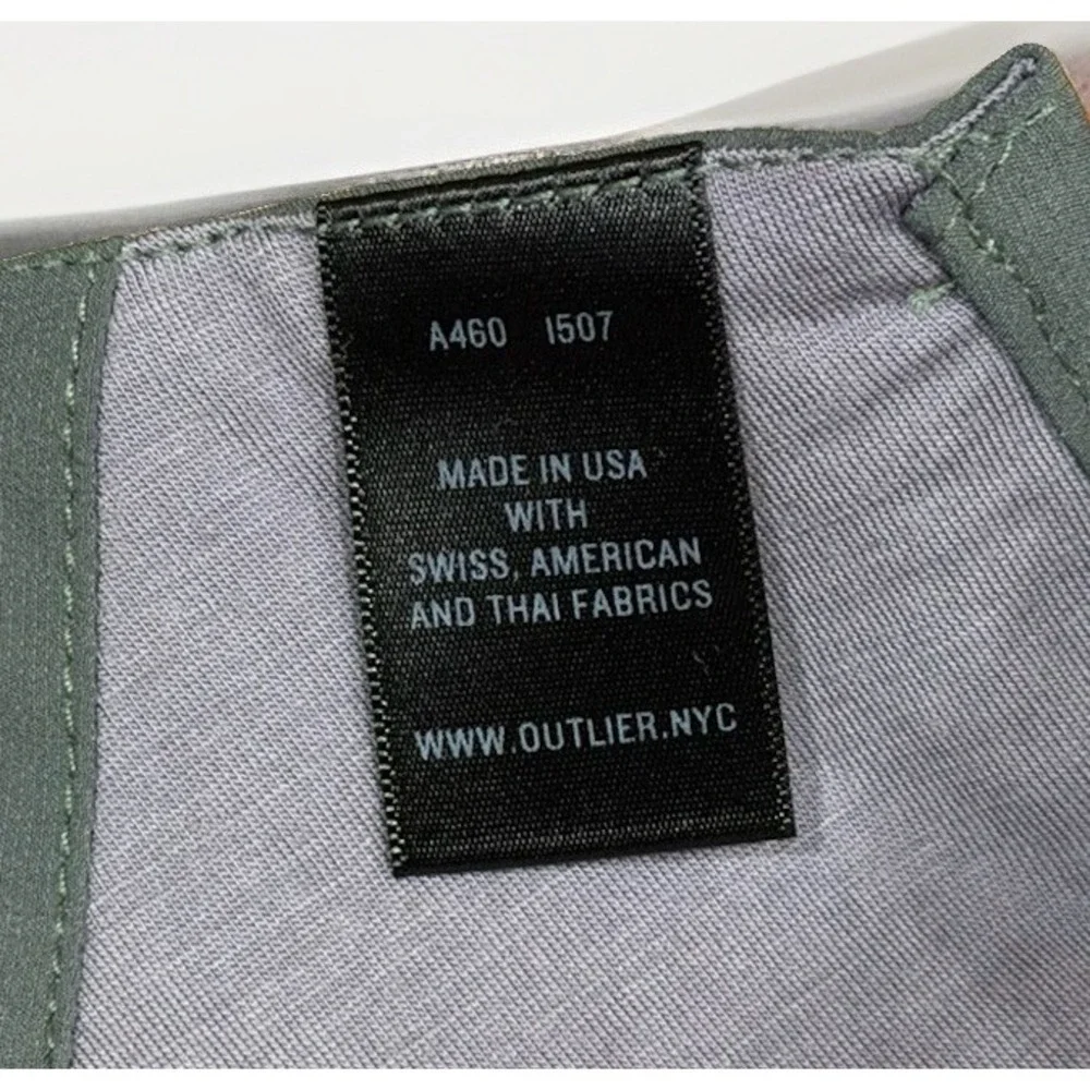 OUTLIER Ultracharge Magnetic Bandana Sagebrush Green 4 Way Stretch Travel